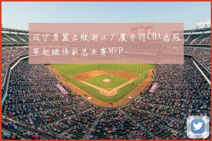 辽宁男篮击败浙江广厦夺得CBA总冠军赵继伟获总决赛MVP